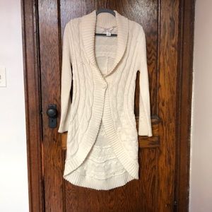 Cream knit sweater